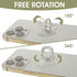 4 Pcs Rhinestone Cell Phone Ring Holder Transparent 360° Degree Rotation Universal Phone Ring Holder Finger Kickstand Clear for All Mobile Phones....