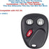 Key Fob for Chevy Silverado Equinox Suburban 2003-2006 | Mushan Key Fob LHJ011 | Replacement Key for Chevy&for Cadillac | 3-Button Key Fob | Easy ...