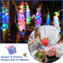 Solar Garden Lights - Newest Version Solar Delphinium Lights, Solar Lights Outdoor with 2 Lighting Modes,Yard, Patio, Pathway Garden Decoration, L...