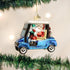 Old World Christmas Lover Gifts Glass Blown Ornaments for Christmas Tree Golf Cart...