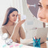 Contact Lens Case Portable Travel Box with Mirror Tweezers Remover Tool Solution Bottle...