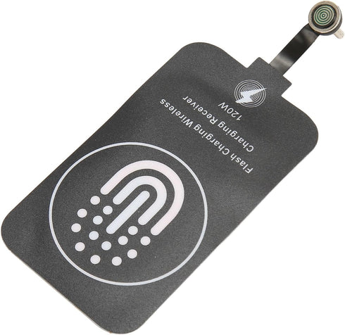 Type C Wireless Charging Receiver, 120W Magnetic/10W Wireless Charging Receiver Dual Purpose USB C Wireless Charger Adapter for Galaxy A51 A40 A20...