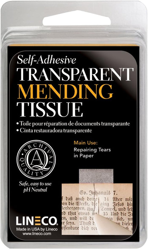 Lineco Transparent Mending Tissue 1/2 in. x 12 ft. roll...