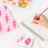 L1rabe 2 A5 Preppy Spiral Notebooks for Teens Girls Y2K Hardbound Journal for Student Happy Smile Hardcover Notebook, Pink Notebooks for Friends B...