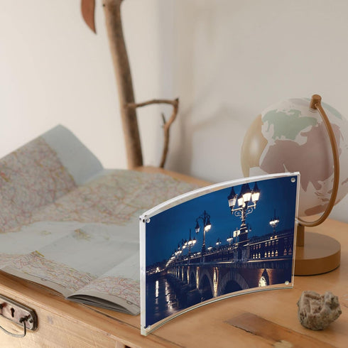 Curved Magnet Frame by Canetti-5x7 inch...