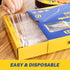 POSATE 7.1" Plastic Spoons (60 Count), Heavy Duty Clear Disposable Spoons...