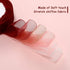 6 Rolls Sheer Chiffon Ribbon Organza Satin Ribbon Transparent Chiffon Ribbon for Wrapping Decorating Valentine's Day Wedding Birthday Bouquet Garl...