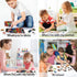 Generic NEILDEN Puzzles for Kids Ages 4-6 Children Puzzles Preschool 60 Piece Puzzle in Metal Box (Heros)...