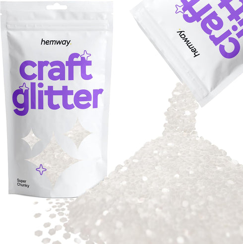 Hemway Craft Glitter 100g / 3.5oz Glitter Flakes for Arts Crafts Tumblers Resin Epoxy Scrapbook Glass Schools Paper Halloween Decorations - Super ...