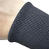 Ribbing Fabric for Cuffs, Jacket Hoodies Waistbands Neckline Material, for Sweatshirts Costume Sewing (Black 68, 43x8in)...
