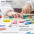 Arteza Kids Air-Dry Clay, 36 Bars, Magical Creatures Modeling Clay-by-Numbers Kit, 7 Magical Cards, 14 Googly Eyes, Craft Supplies for Learning Ce...