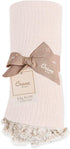 Crane Baby Muslin Swaddle Blanket, Soft Cotton Lightweight Nursery and Stroller Blanket for Baby Boys & Girls, Desert Brown, 30" x 40"...