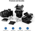 NEEWER 8 PCs Hot Shoe Mount Adapter Kit, Including Triple Cold Shoe Mount, 1/4” Screw Adapter, Flash Stand Bracket, and Hot Shoe Cover for DSLR Ca...