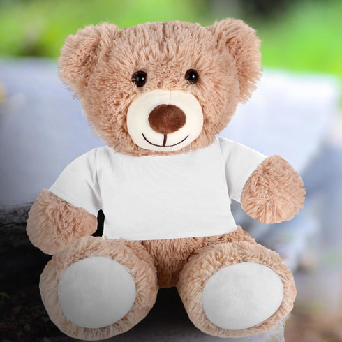 Bear Tee Shirt Fit 14-18inch Bear Clothes Stuffed Animal Clothes Shirt Basic Stuffed Bears Dolls Shirt, White...