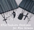 MAIBAOTA 8 Pcs Necklace for Men, Mens Necklaces Jewelry Set, Black and Silver Stainless Steel Necklace, Cross Pendant Necklace, 16-24 inches Chain...