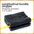 Fiber optic tool longitudinal beam tube loose tube stripper Cable Jacket Slitter beam tube cable cutter K1...