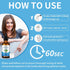 Peppermint Oil Pulling Concentrated Mouthwash?2.02fl oz?Vitamin E,D with 100% Natural Essential Oil,Mint Flavor Alcohol & Fluoride Free Alcohol 30...