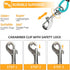 20ft Tie Out Cable for Dogs Up to 350lbs Dog Leads for Yard- and Camping No Tangle Rust Proof Training Dog Cable Can Use to Dog Chain for Yard Dog...