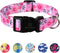 Maca Bates Designer Flower Pink Cute Dog Collar Spring Collars for Girl Female Para Perros Chihuahua Pitbull Birthday Gift for Small Medium Large ...