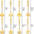Chengu 8 Pieces Flower Coffee Tea Spoons Stainless Steel Sugar Spoons Tea Party Flower Fancy Tableware Set Stir Bar Creative Stirring Teaspoon, 8 ...
