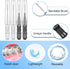 100PCS Interdental Brushes 2 Sizes, 360° Bendable Soft Bristles Braces Brush Dental Brushes Between Teeth Gum Interdental Brushes for Gum Braces O...