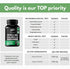 Chlorella Spirulina Powder Capsules Organic 3000 mg of BMAA Free Purest Blue Green Algae - Best Natural Detox Raw Vegan Vitamins Protein Green Sup...