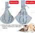 Dog and Cat Sling Carrier Little Pet Carrier Shoulder Crossbody Pet Slings for Outdoor Traveling Subway (Gray)...