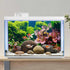 AWERT 30x18 inches Aquatic Plant Aquarium Background River Bed & Lake Fish Tank Background Vinyl...