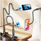 LISEN for Gooseneck Phone Holder for Bed Magsafe Stand,Flexible for iPhone Holder for Desk Magnetic Adjustable Cell Phone Stand Holder for Recordi...