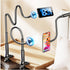 LISEN for Gooseneck Phone Holder for Bed Magsafe Stand,Flexible for iPhone Holder for Desk Magnetic Adjustable Cell Phone Stand Holder for Recordi...