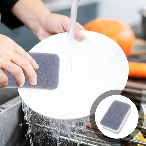 NOLITOY 15Pcs Cleaning Scrub Sponges for Kitchen, Dishes, Bathroom, Car Wash, Abrasive Scrubber Sponge Dish Pads,Dishwasher Safe...