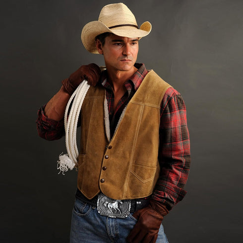 Hicarer Cowboy Belts Western Leather Buckle Belts Cowgirl Horse Pattern Engraved Buckle Belts for Men Women (Black, 45 Inch)...