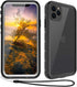 for Waterproof iPhone 11 Pro Max Case - Full Body Bumper Case Waterproof Rugged Protection with Built-in Screen Black...