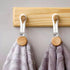 Bathroom and Kitchen Towel Clips, 3 Pcs Hanging Towel Holder for Socks, Towels, Bags, and Hats (3)...