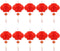 10 Pcs Chinese New Year Lanterns Red Lanterns Set of 10 for Chinese Spring Festival Wedding Festival Restauran Party Decoration (25 Cm/10", 10 Pcs...