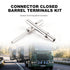 ST6260 DTM Series Connector Terminal Kit Contact Size 20, 40 PCS Male 0460-202-20141 & 40 PCS Female 0462-215-20141, Solid Contacts Wire Gauge 20-...