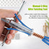 Feekoon Wire Twisting Tool, 3 Way Wire Stripping Tool and 6mm Hex Shank Cable Twister Tool, Wire Stripper and Twister for Power Drill Drivers or M...