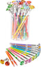 7" DIAMOND Shaped Multicolor Ink GEL PEN (24 PACK) For Writing, Drawing, Notes...