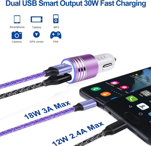 USB Type C Fast Charging Charger for Samsung Galaxy A55 A35 A25 A54 A15 A05S A53 A14 A13 A03S S24 S23 Ultra S21 S10 Plus A12 A32 A51 A71 A50 A20, ...