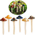 Garden Decor Mushrooms, Ceramic Mushroom for Garden Fairy Yard Decoration DIY Ornament for Dollhouse Potting Shed Flowerpot Plants Lawn Garden Out...