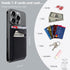 Phone Card Holder Stretchy Wallet Pocket Credit Card ID Case Pouch Sleeve Adhesive Sticker Compatible with iPhone Samsung Galaxy Android Smartphon...
