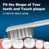Toothbrush Replacement Heads Compatible with Quip, 8 Packs, Electric Brush Head Refill for Quip, White...