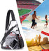 Clear PVC Sling Bag - Stadium Approved Clear Shoulder Crossbody Backpack...