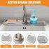 Kitchen Sink Splash Guard, 5°Slope 17.7in Faucet Mat Splash Catcher, Handle Drip Catcher Tray, Multipurpose for Kitchen Dish Drying Mats Sponge Ho...
