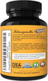 Ashwagandha Supplement Made with Premium Ashwaganda Root Powder 1200mg with Black Pepper Extract for Increased Absorption - 120 Vegi Capsules...