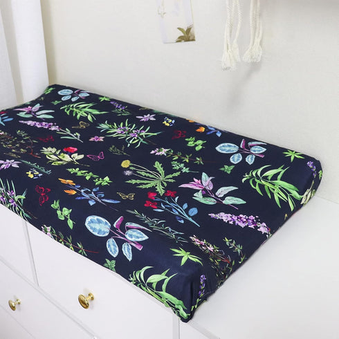 Baby Diaper Changing Pad Cover Cradle Mattress Sheets, Infant Stretchy Fabric Changing Table Cover Changing Mat Cover Baby Nursery Diaper Changing...