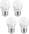 BPC4503 A15 LED Bulb 3W, 3000K Warm White, A15/G45 Small Bulbs, E26 Base, NOT Dimmable (4 Count)...