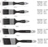 Angle Sash Paint Brush, Wall Trim Stain Brushes Set for Wall & Furniture Painting (5Pack Assorted Sizes)...