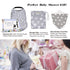 Baby Nursing Cover & Poncho - Multi-Use Privacy Cover for Baby Car Seat, Shopping Cart, Stroller...