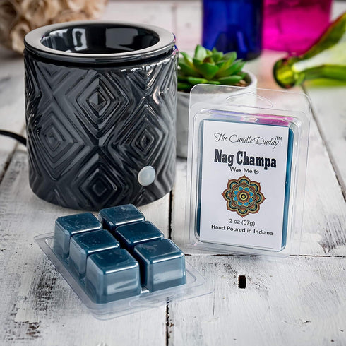 Nag Champa- Maximum Scent Wax Cubes/Melts- Inscense- 5 Packs -10 Ounces Total- 30 Cubes...